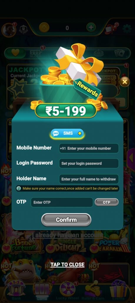 Slots spin